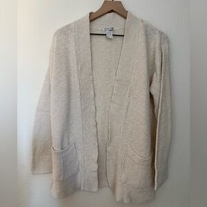 Elegant Cream Women's Cardigan